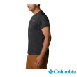 【Columbia 哥倫比亞 官方旗艦】男款-  OFZ 涼感快排短袖上衣-黑色(UAO35610BK / 2022年春夏商品)
