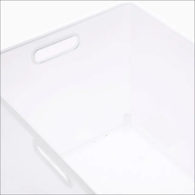 【特力屋】日本Sanka squ+ 可堆疊收納盒 透明色 L