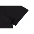 【EMPORIO ARMANI】EMPORIO ARMANI印花白黑字LOGO純棉短袖T恤(男款/黑)