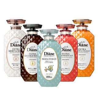 【Moist Diane 黛絲恩】完美極潤修護 護髮素450ml x3入(多款任選)