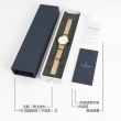 【Nordgreen 官方直營】Philosopher 哲學家 玫瑰金系列 復古棕指針真皮錶帶手錶 36mm