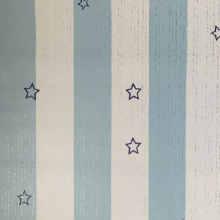 【特力屋】自黏式藍白條紋星星貼布45x200cm