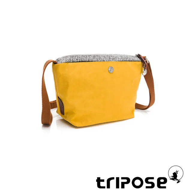 【tripose】漫遊系列三角斜背包(活力黃)