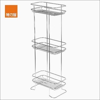 【特力屋】304不鏽鋼三層方型置物架