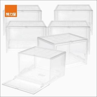 【特力屋】箱購 滑蓋式鞋盒 36.5X28.5X25.5cm-6入