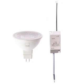 【特力屋】5W LED杯燈 燈泡色 附變壓器 MR16