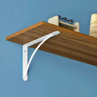 【特力屋】裝飾-板托 白色6.5*9