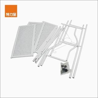 【特力屋】絢麗烤漆馬桶置物架 六分管2入