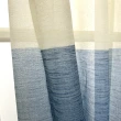 【特力屋】簡約漸層紗簾290x210cm藍