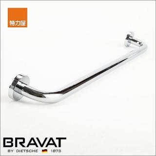 【BRAVAT】組合 融宜不鏽鋼單桿毛巾桿2入
