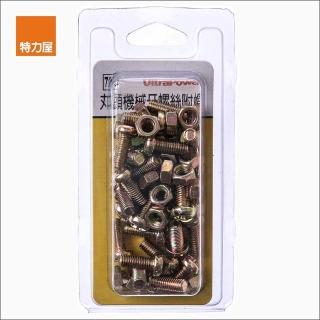 【特力屋】701 丸頭機械牙螺絲 附帽 M5X12mm 25組
