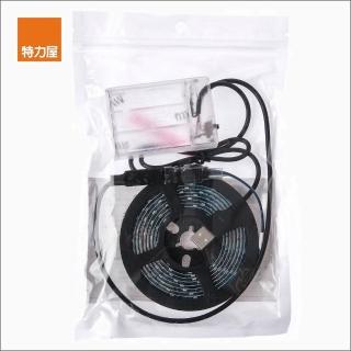 【特力屋】LED 2.5M 軟條燈 電池式+USB 彩光