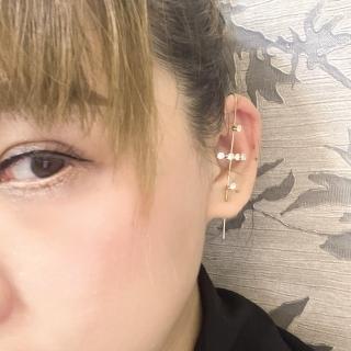 【bibi】母親節禮物 韓國ins風高級水鑽飾品耳環(ins風韓國歐美流行飾品耳環)