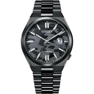 【CITIZEN 星辰】Mechanical 迷彩機械錶 男錶 禮物 推薦(NJ0155-87E)