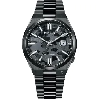 【CITIZEN 星辰】Mechanical  迷彩機械錶 男錶 禮物 推薦(NJ0155-87E)