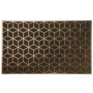 【特力屋】古典鑽石橡膠門墊/地墊/踏墊 45x75cm