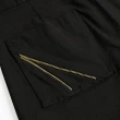 【OUWEY 歐薇】造型剪裁口袋彈性百搭短褲(黑色；S-L；3222086029)