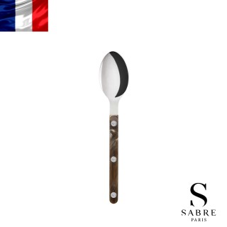 【Sabre Paris】Bistrot小酒館混合材質系列-亮面茶匙-咖啡水牛