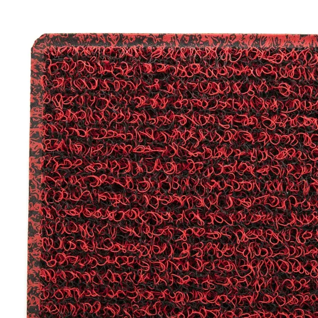【特力屋】混色線圈刮泥地墊/踏墊 60x90cm 紅色