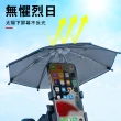 【YUNMI】遮陽雨傘機車支架套組 車用導航手機支架 鷹爪支架(外送員必備)