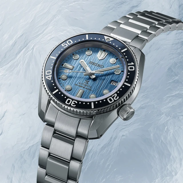 【SEIKO 精工】Prospex 愛海洋 極地冰川 200米潛水機械錶 送行動電源 畢業禮物(SPB299J1/6R35-01E0U)