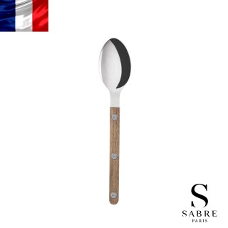 【Sabre Paris】Bistrot小酒館混合材質系列-亮面茶匙-柚木