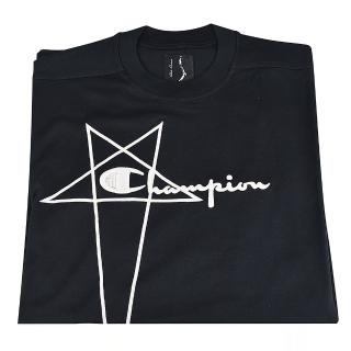 【RICK OWENS】x CHAMPION聯名款短T(黑)