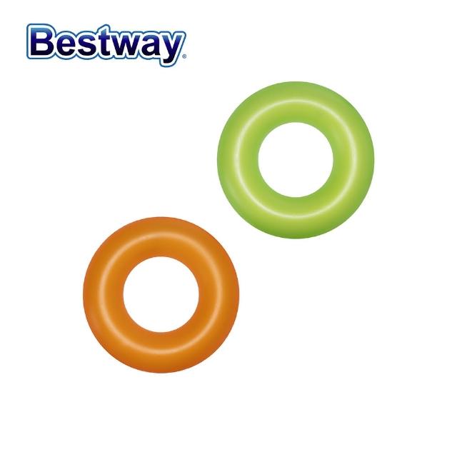 【BESTWAY】Bestway 珠光色36吋泳圈 顏色隨色出貨