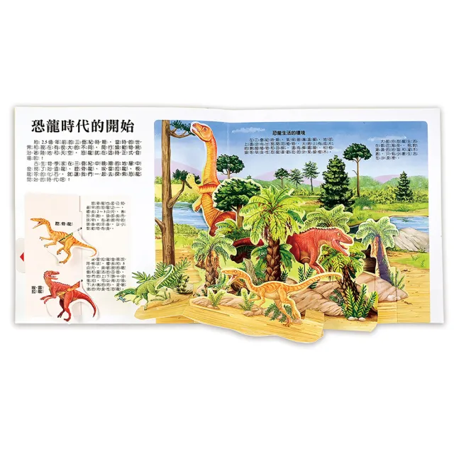 【風車圖書】會動的大恐龍百科立體書 立體書