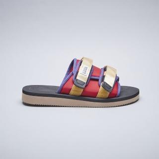 【SUICOKE】MOTO-CAB OG-056CAB 黑紅 紅黑 拖鞋 抗菌鞋床 魔鬼氈 輕量 薄款 SK20056CABRB