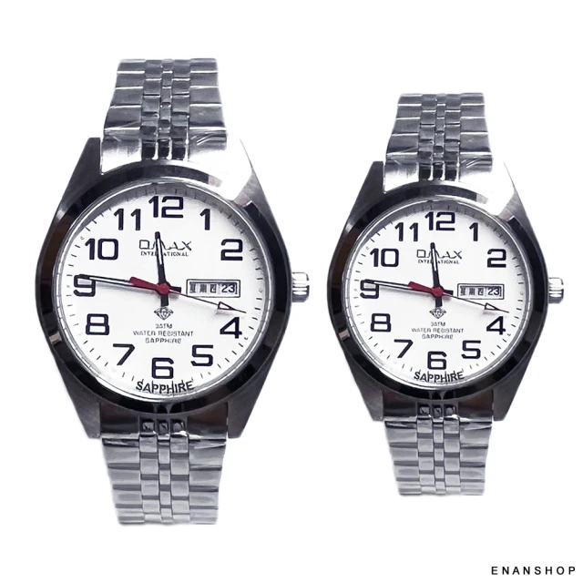 【ENANSHOP 惡南宅急店】純鋼錶帶手錶 專櫃品質 多款任選 不生鏽 抗過敏 男錶女錶 情侶對錶-0498F