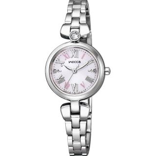 【CITIZEN 星辰】WICCA粉紅寶石的天使羅馬寶石女錶23.5mm(KP5-611-91)