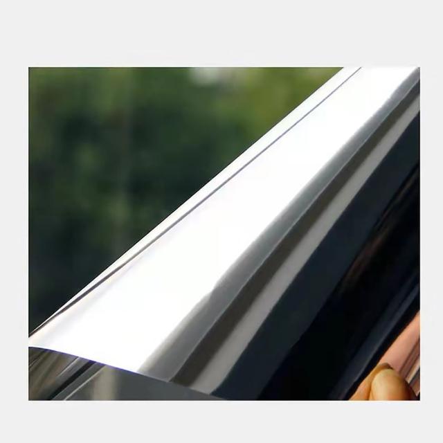 【fioJa 費歐家】90X200cm單向透視 遮光 無膠玻璃貼 靜電玻璃隔熱膜(DIY 反光 防窺 隔熱抗UV玻璃貼)