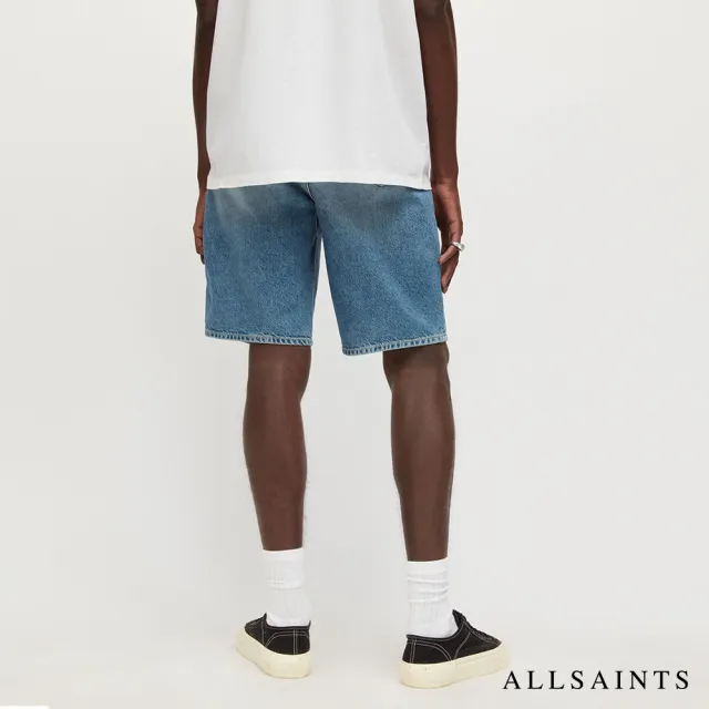 【ALLSAINTS】ALVA 低腰破壞水洗純棉牛仔短褲 ME031W(舒適版型)