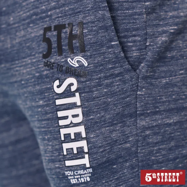 【5th STREET】男休閒運動褲-丈青