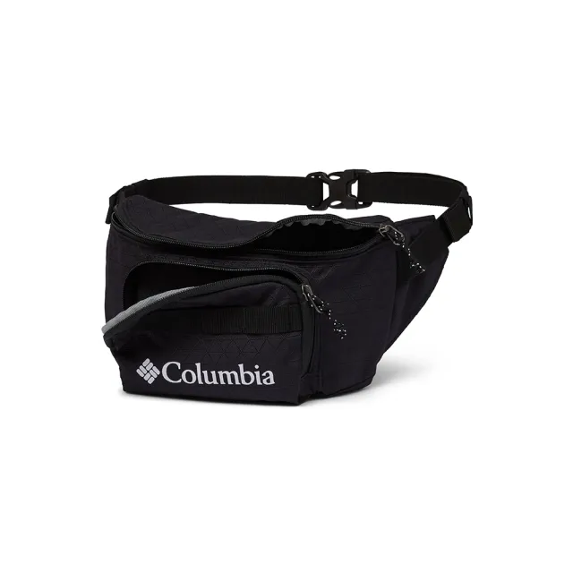【Columbia哥倫比亞 官方旗艦】中性 -1L LOGO 腰包黑色(UUU01080BK / 2022年春夏商品)
