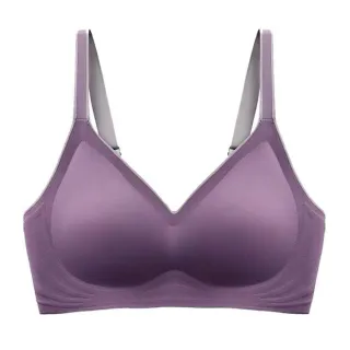 【Amhome】漸變乳膠果凍無痕無鋼圈聚攏收副乳防下垂睡眠內衣#112964現貨+預購(6色)