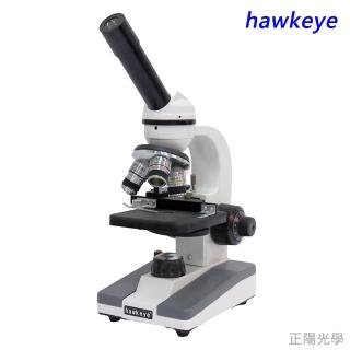 【hawkeye】MB102B LED 40-1500倍 XY軸微調移動尺式平臺 生物顯微鏡(中小學生專用 科展專用)