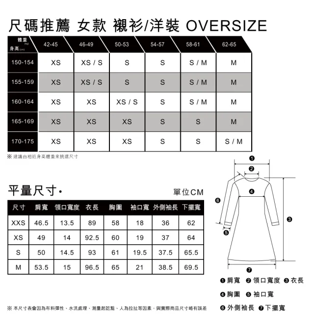 【LEVIS 官方旗艦】女款 寬鬆長版牛仔洋裝/側口袋設計/精工輕藍染石洗/質感珍珠釦 人氣新品 A3344-0001