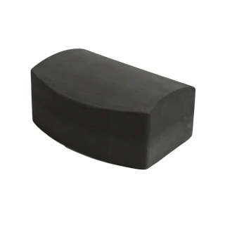 【Manduka】unBLOK Recycled Foam Block Thunder 人體工學弧形瑜珈磚 鐵灰色(最新設計)