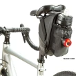 【FUN Bicycle玩車】自行車座墊包 可裝水壺 炫彩/黑色 2款(車包/坐墊/包袋/收納/置物/環島/單車)