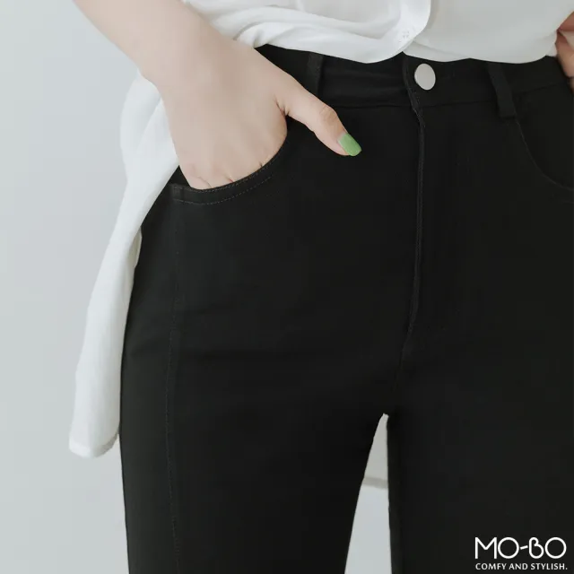 【MO-BO】洛神花語特殊剪接感長褲(褲子)