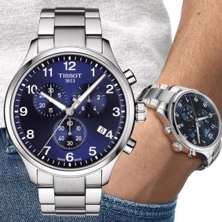 【TISSOT 天梭 官方授權】Chrono XL韻馳系列經典計時腕錶 手錶(T1166171104701)