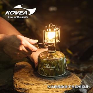 【KOVEA】鈦合金鈦瓦斯燈 KL-K805 附收納盒 含燈芯(戶外瓦斯露營燈 帳篷燈 野營燈 輕量便攜高山瓦斯燈)