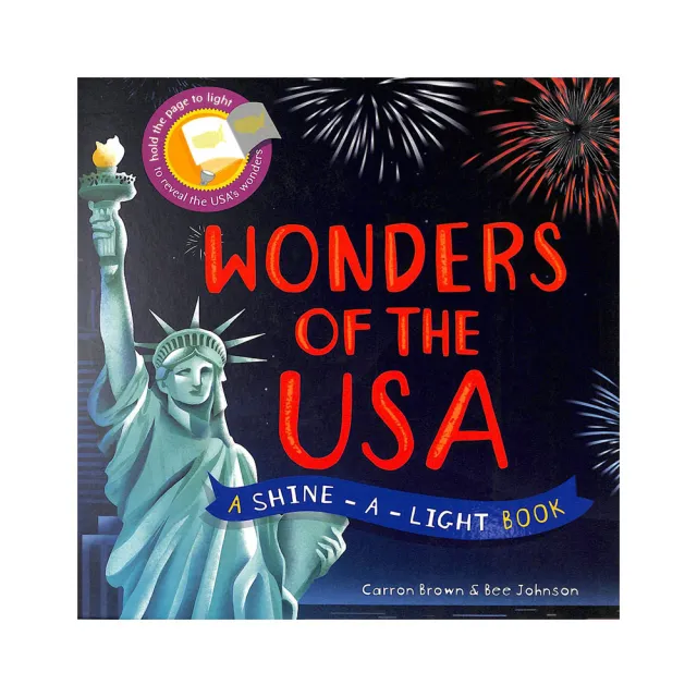 【Song Baby】A Shine A Light Book：Wonders Of The USA 透光書：美國篇