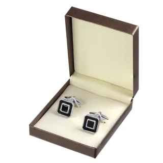 【vivi 領帶家族】時尚經典袖扣~ 附原廠包裝盒(J26)