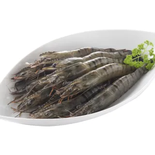 【元家】霸王極鮮大草蝦8尾(300g/盒 3入組)