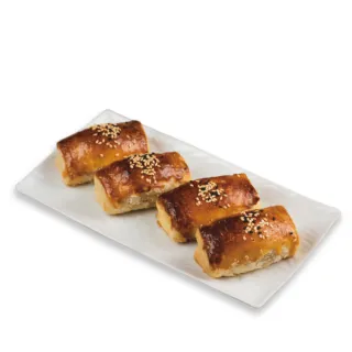 【良品開飯】功夫好點 千層蜜汁叉燒酥 1盒(每盒6顆318g共6顆 粵味 港式飲茶港點)