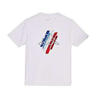 【KAPPA】義大利吸濕排汗型男短袖衫(白 341E5NW001 臺灣製)