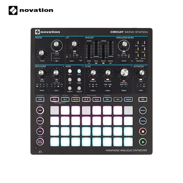 Novation Circuit Mono Station 新世代編曲器型合成器(方便攜帶)